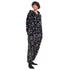 Snuggs Blanket Onesie Black monster